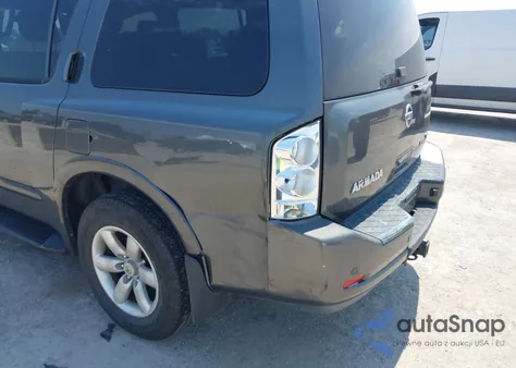 2010 Nissan Armada Se из США, поврежденный, VIN 5N1BA0ND8AN617373